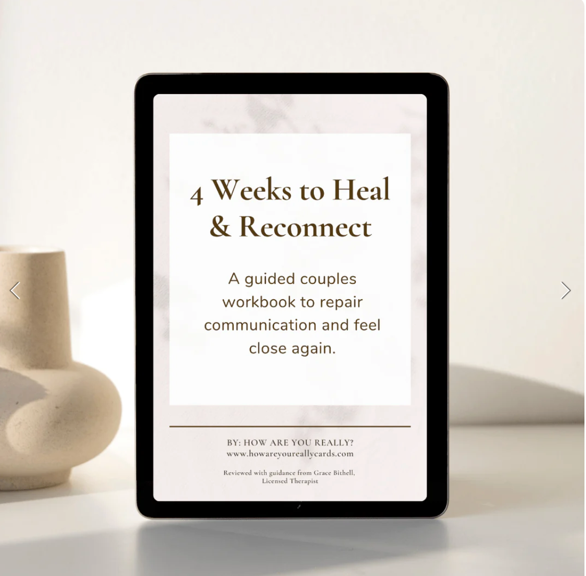 4-Weeks Heal & Reconnect - Workbook (Digital)