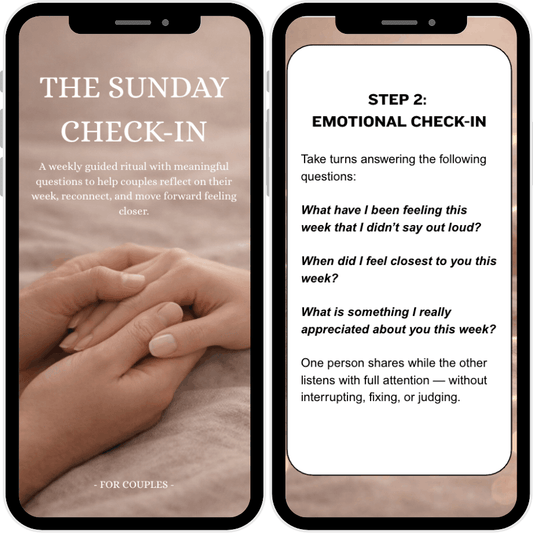 The Sunday Check-in - A Weekly Connection Ritual for Couples