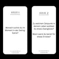 Bild in Galerie-Betrachter laden, Unser Erstes Date - Digitales Kartendeck
